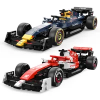 Technical F1 Team Formula Racing Car C42 Model Building Blocks City 1:24 Speed Vehicle MOC Bricks Assembly Toys Kids Adult Gifts 1