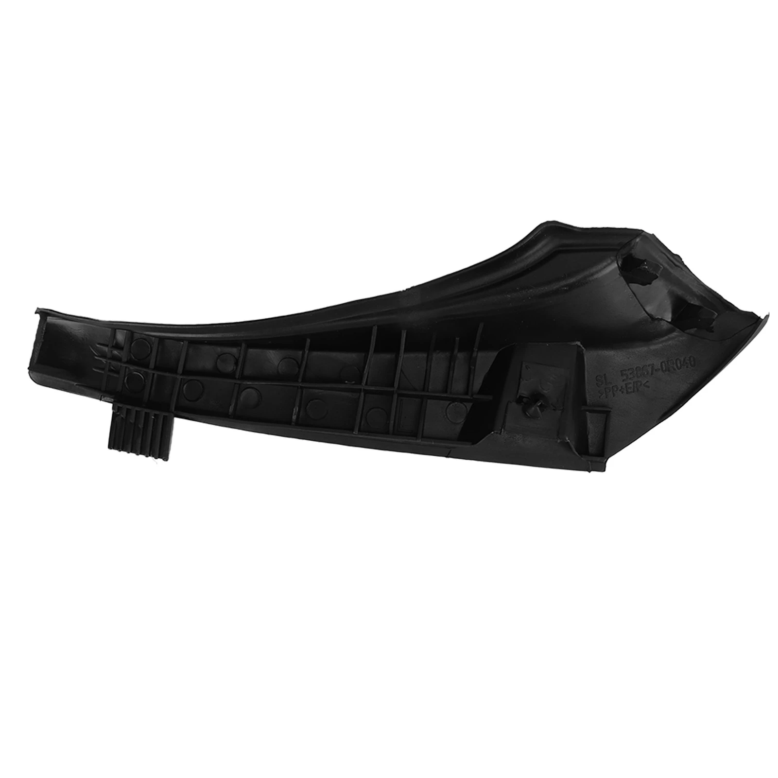 Fender To Cowl Hood Side Seal Black Front Wiper Side Cowl Extension Cover Replacement For RAV4 2013 -