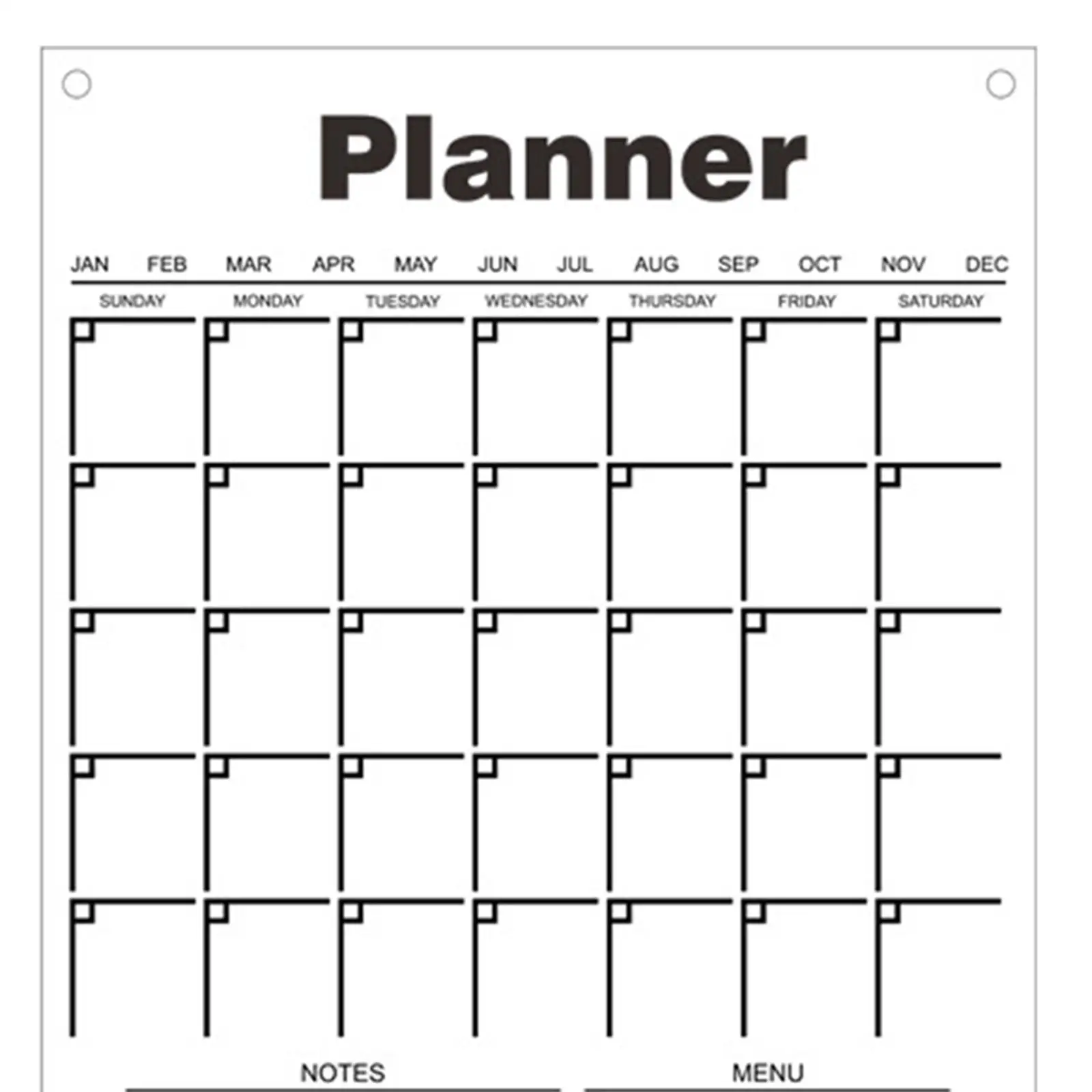 Acrylic to Do List Whiteboard Reusable for Office living Room
