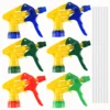 6 Pcs Heavy Duty Chemical Resistant Trigger Sprayer Spray Bottle Nozzle Head 3