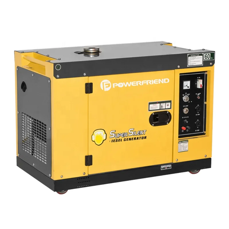 Aircooleddieselmarinepowergenerator5kwmarinegeneratorsilent