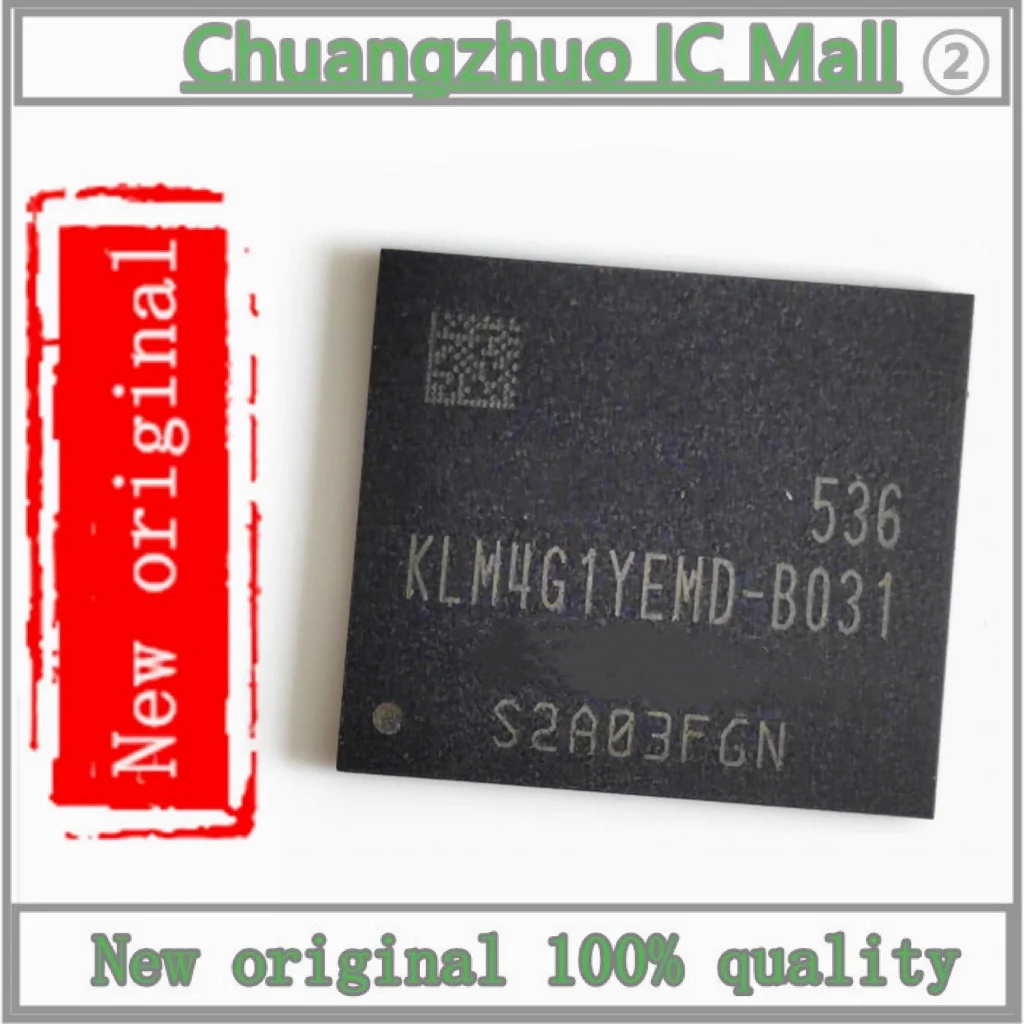 

1PCS / lot Новый чип памяти KLM4G1YEMD - B031