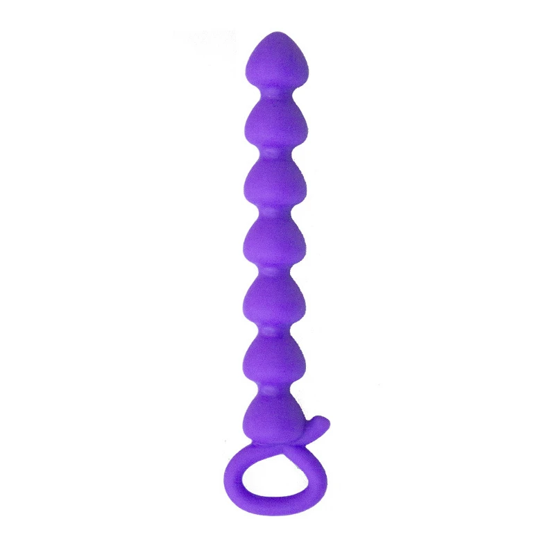 Punteggiato Silicone BASICS Perline Butt Plug Giocattoli sessuali Per adulti per donna Lesbiche Spike stimolano il gioco del culo Ano A_voghion.com