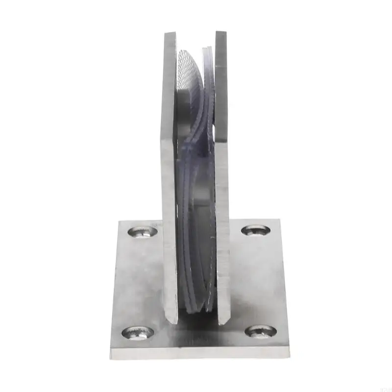 97QD 8-12mm Glass Door Hinge Bathroom Shower Door Frameless Bracket Wall Mounted