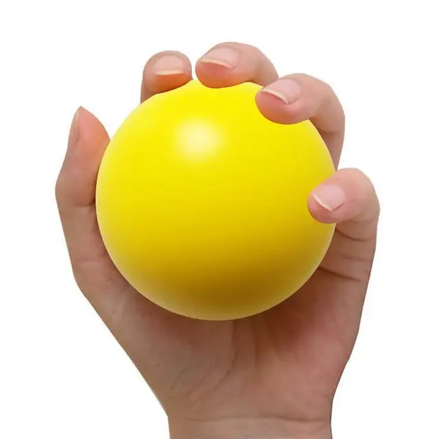 Elastic Finger Grip Strength Trainer Hand Exercise Squeeze Ball Hand Grip Strength Trainer Stress Relief Finger Resistance 2