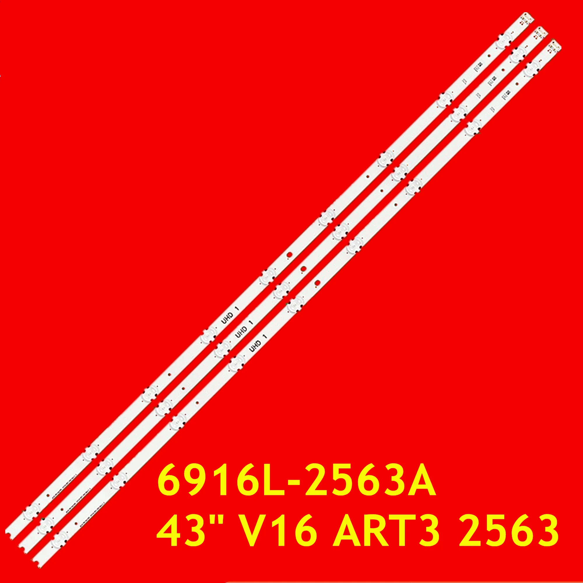 

LED Strip for 43UH650V 43UH651V 43UH656V 43UH661V 43UH652V 43UH668V 43UH671V 43UH676V 43UH6500 43UH6507 43UH6509 6916L-2563A