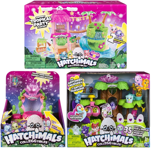 Hatchimals CollEGGtibles Hatchery Pet Nursery Playset Tropical Party Playset Girl Toy Set Collectible Surprise Gift Game House 1