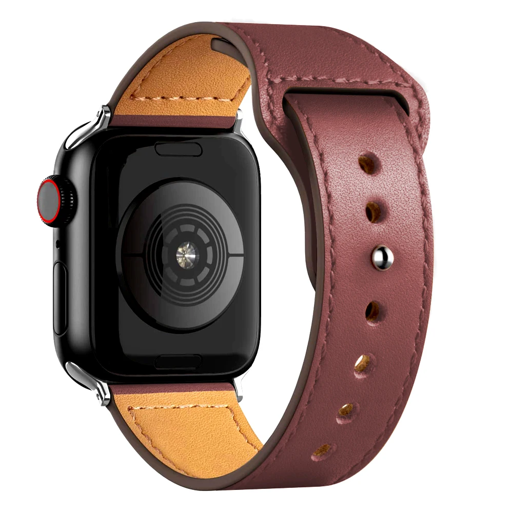 Luxurious Leather Watch Strap - Premium Design