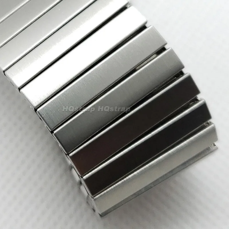 Sleek Stainless Steel Elastic Watchband - Universal Fit, Unisex Design