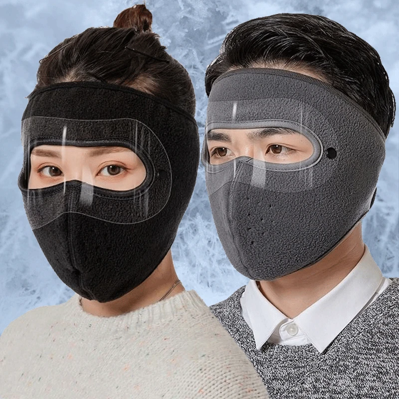 Männer Winter Warme Motorrad Balaclava Full Face Maske Abdeckung