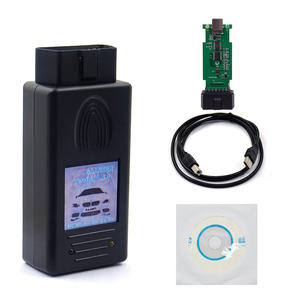 OBD2 Scanner Diagnostic Tool for BMW 1.4.0 Code Reader 1.4 USB Auto