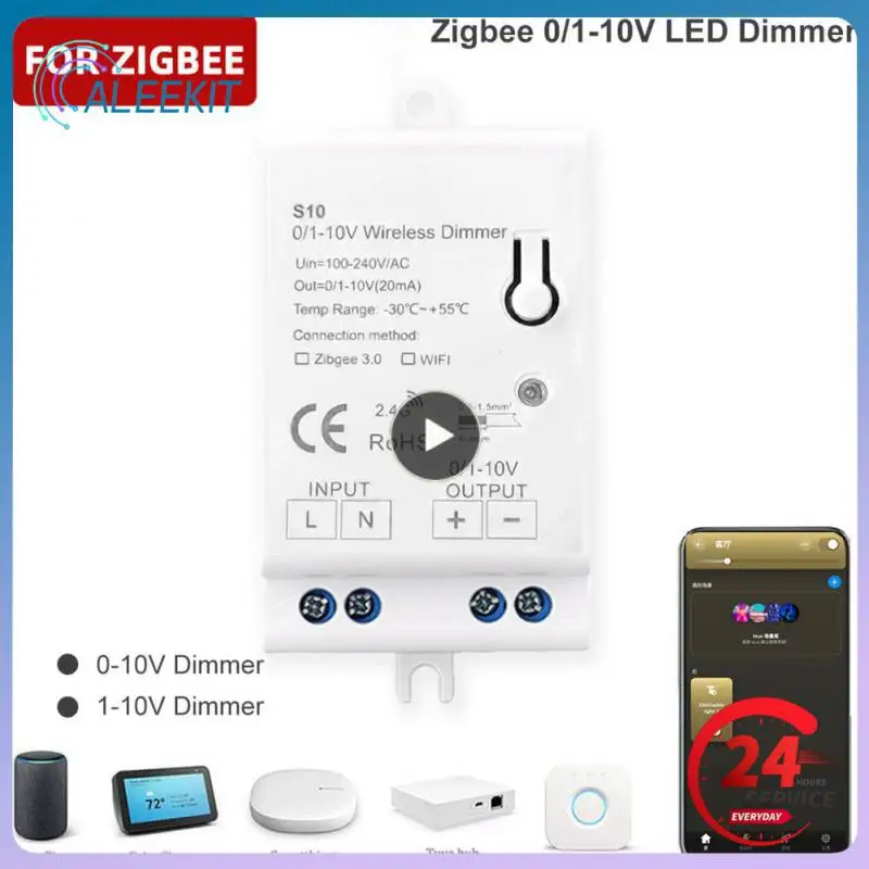 3.0 1-10V Dimmer Controller Tuya Smart Life App Telecomando Wireless Dimmer Switch Funziona Con Alexa Echo Home