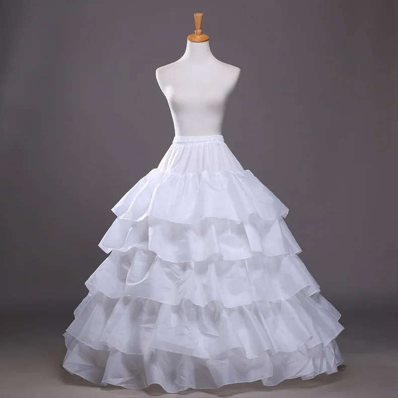 

New Elegant Ivory Tulle Short Petticoat Underskirt For Wedding Dress Bridal Gowns Real Photo Dance Tutu Skirts