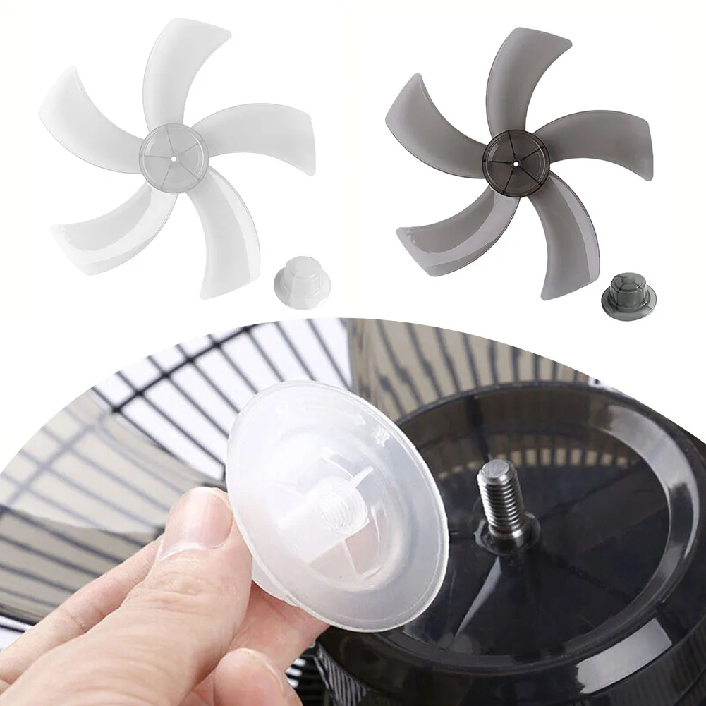 

12 Inches Fan Blade Plastic Fan Blade Three Leaf Light Household Fan Blade Vertical Seat Wall Mounted/table Fan Accessories