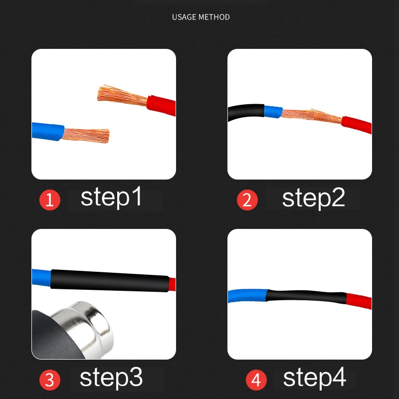 Термоусадочные трубки 1/5 м для проводов | Строительство и ремонт ...