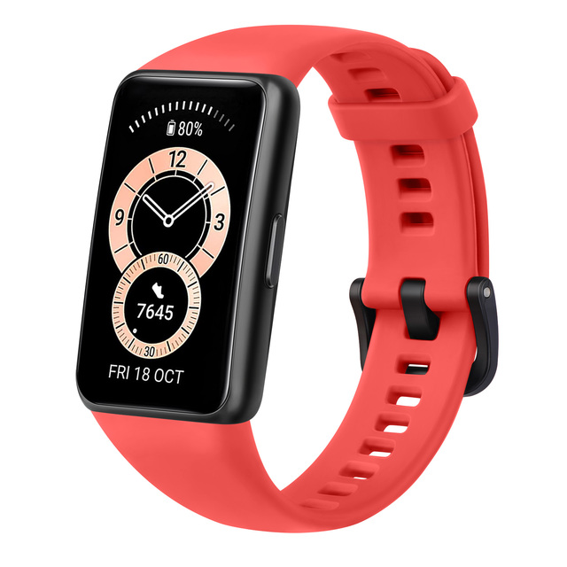 Silicone Band Strap For Huwei Band 6 6 Pro Adjustable Wristband Watchbands Smart Watch Strap For Honor Band 6 Bracelet