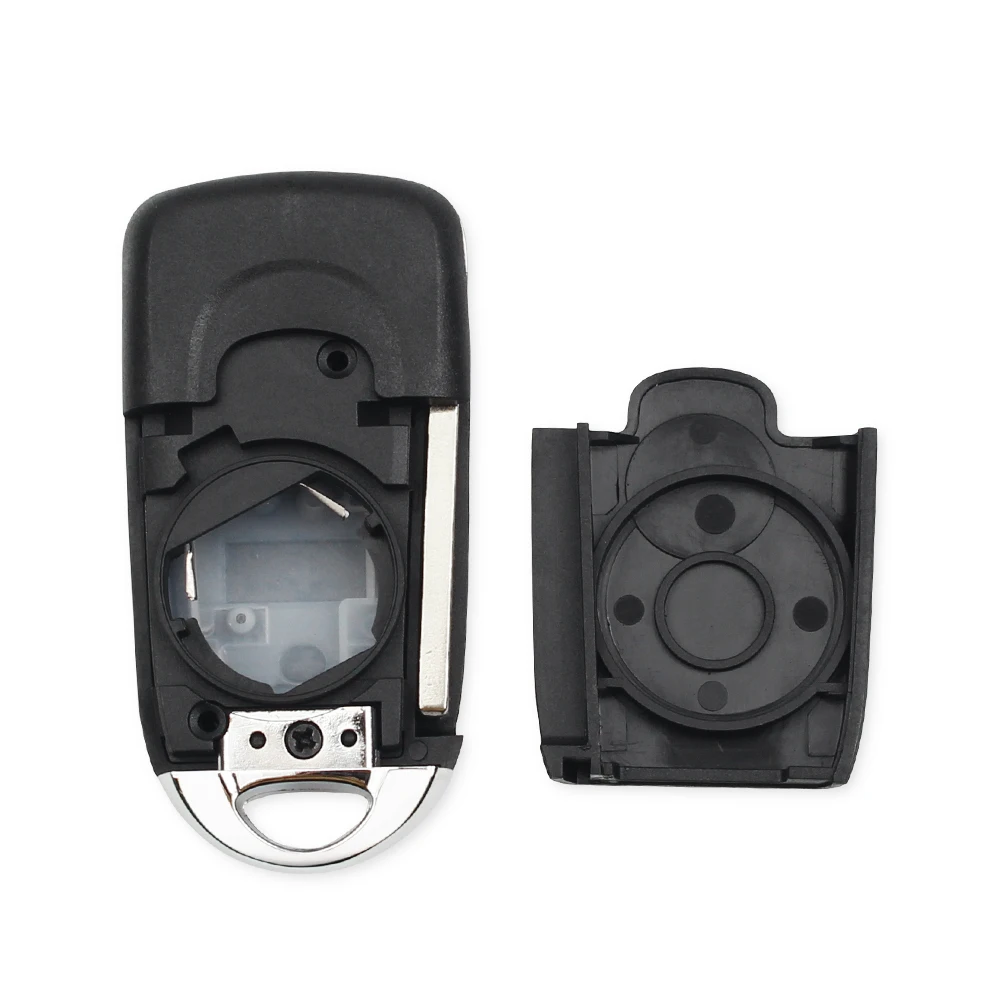 KEYYOU 2/3 Button Replacement Flip Folding Remote Car Key Shell Case for Chevrolet Cruze Epica Lova Camaro Impala Aveo for Opel