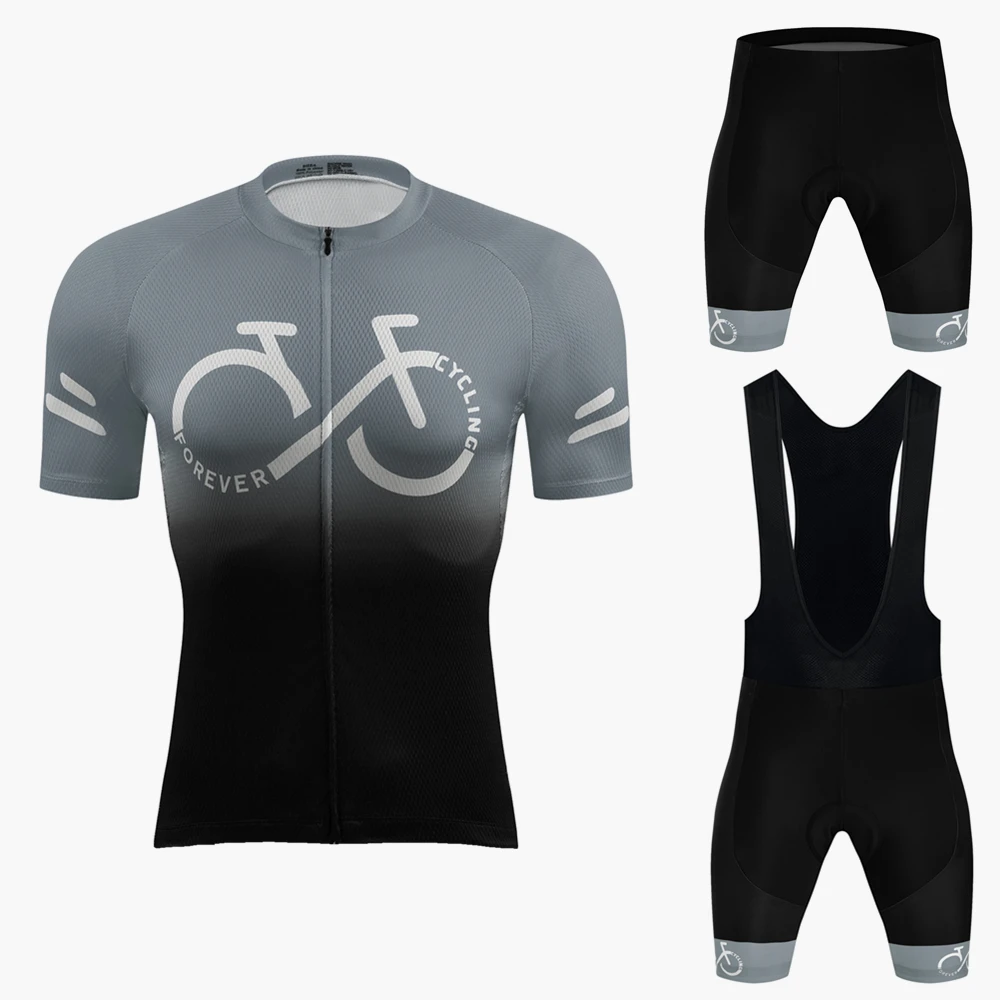 Cycling Jersey Set Bicycle Clothes Summer Road Bike Short Sleeve Cycling Clothing Men Mtb Jersey Set Sport Wear