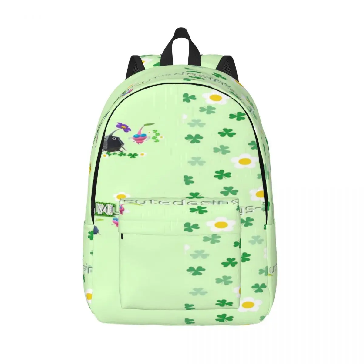 Personaggi Pikmin Pikmin 4 Rescue Pup Oatchi Pikmin 2023 Logo Zaino Semplice Ed Elegante Zaino In Tela Zaino Feminina