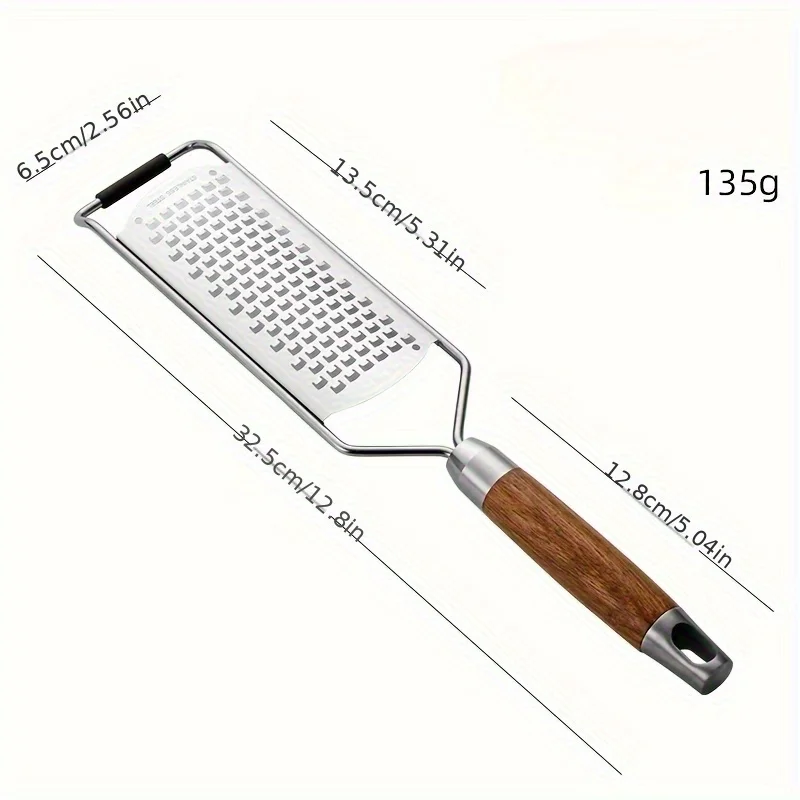 Cheese Grater Kitchen Grater Stainless Steel Cheese Grater Household Baking Chocolate Chopping Grating Tool Kitchen Multi-Use Ginger Grater