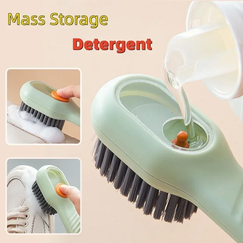 Soft Bristle Long Handle Cleaning Brush