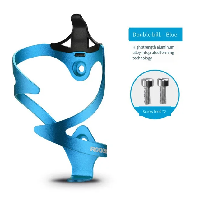 ROCKBROS Bicycle Bottle Holder Aluminum Alloy Cycling Kettle Stand Bike Water Bottles Cage Holder Riding Water Cup Stand 2