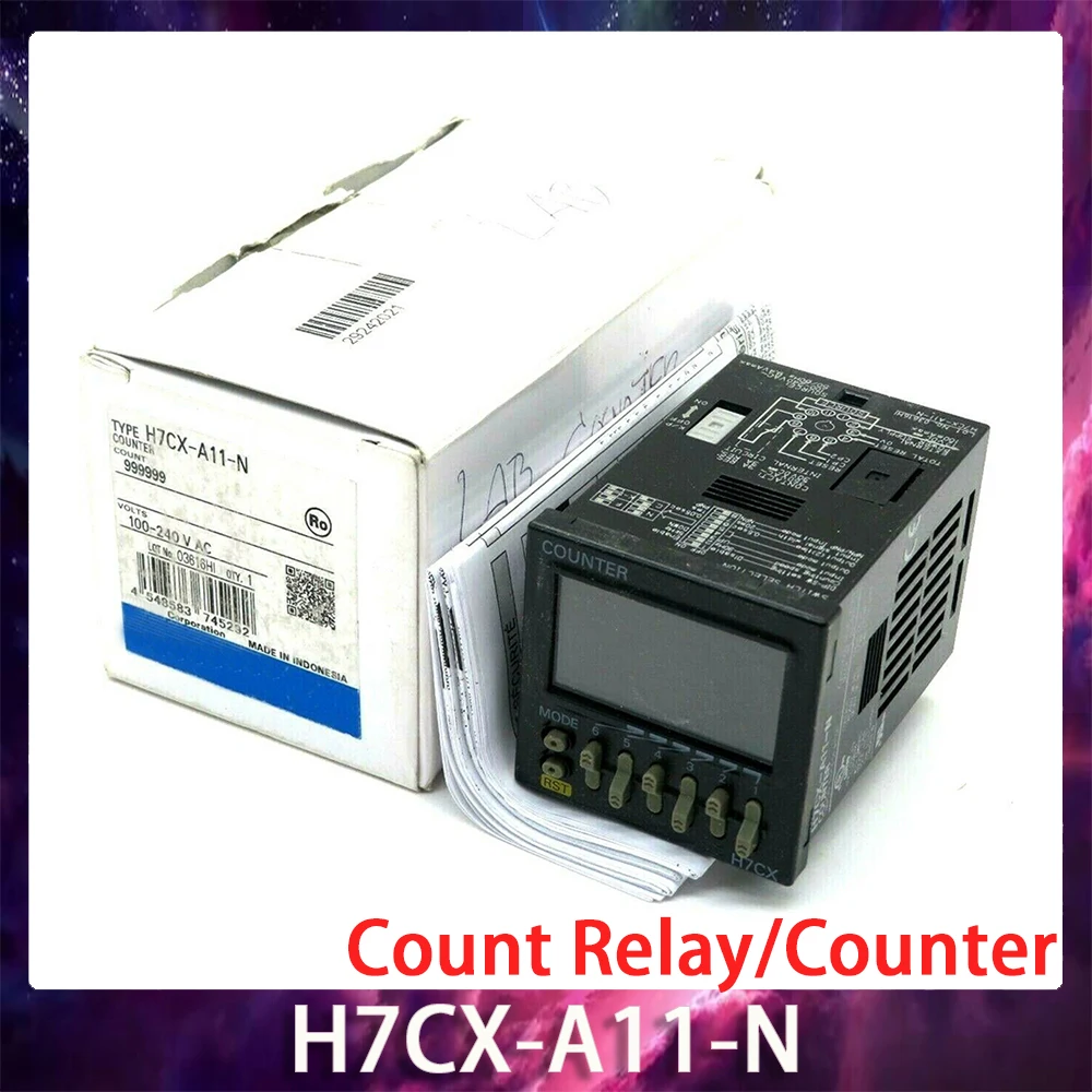 

H7CX-A11-N Count Relay Digital Display Counter 100-240V AC 50/60Hz High Quality Fast Ship Works Perfectly