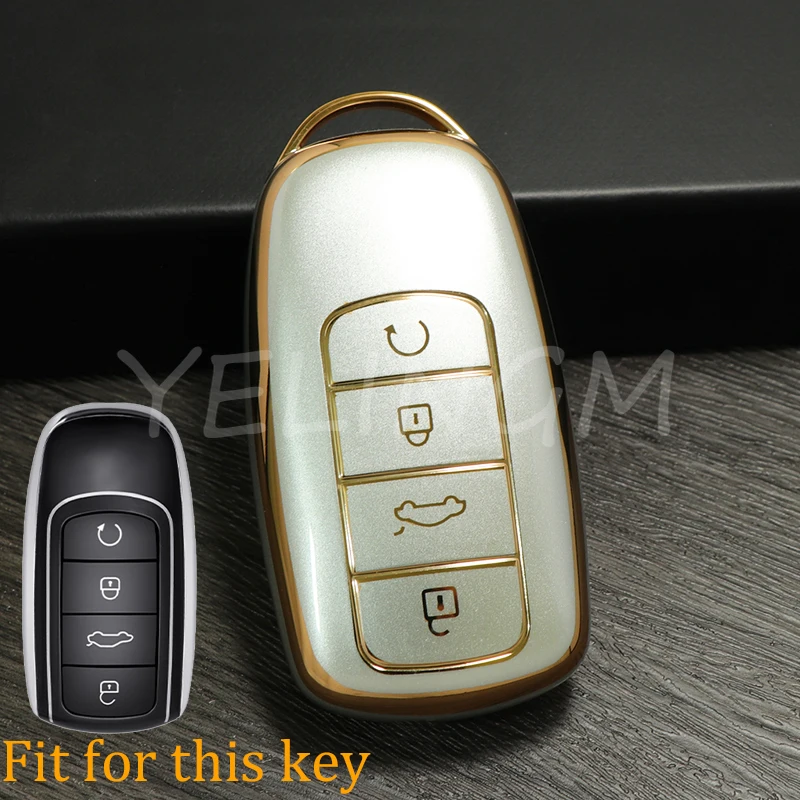 Premium TPU Car Remote Key Case Cover Protector - Stylish and Durable Accessory