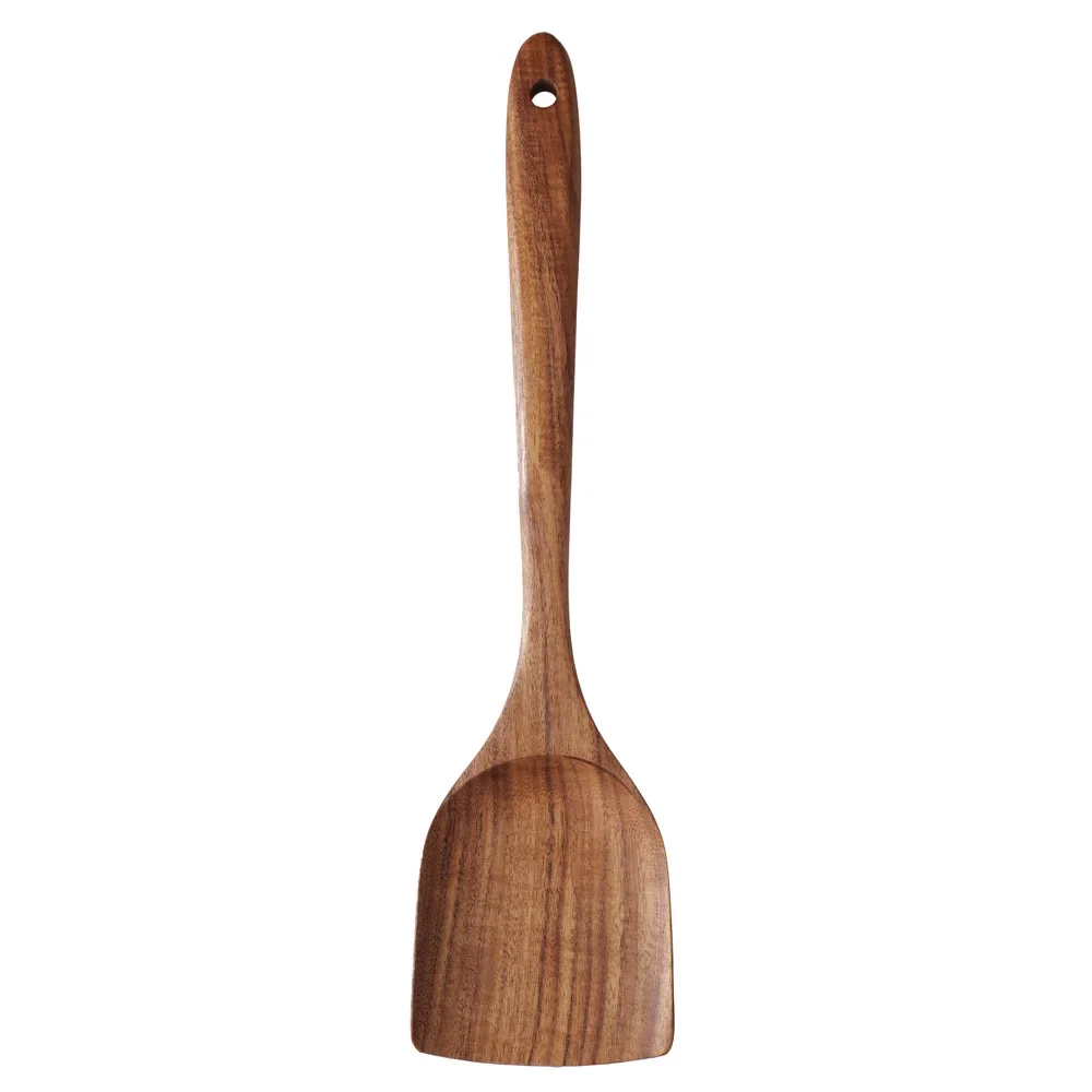 Acacia Wood Spatula Spoon Set Non Stick Cooking Utensils