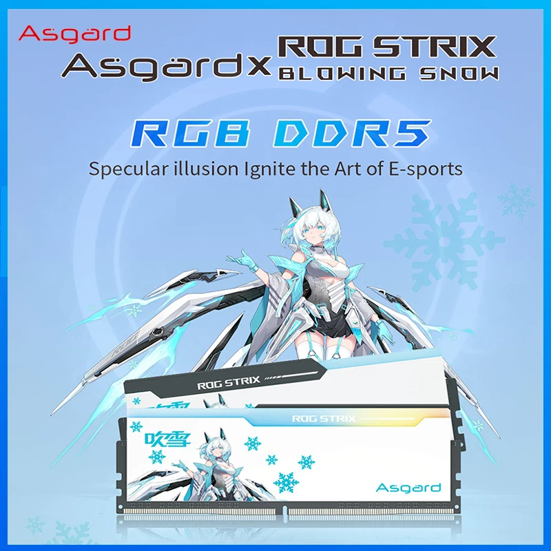 Asgard-DDR5 rgbメモリストリップ,32gb,16gb x 2, 6800mhz