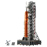 Super Space Shuttle Building Blocks Set, Extra Large Size Height Spaceplane, Expedition Collectible Shuttlecraft 2