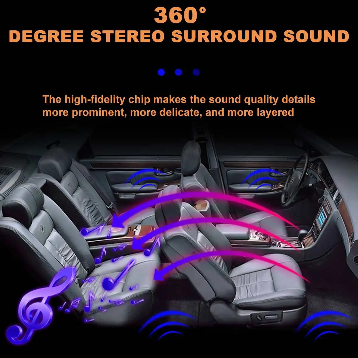 SK-990.4 12V Car Power Amplifier 4-Channel Class A/B Digital Stereo Surround Passive Subwoofer Audio Player For Cars Max 9900W