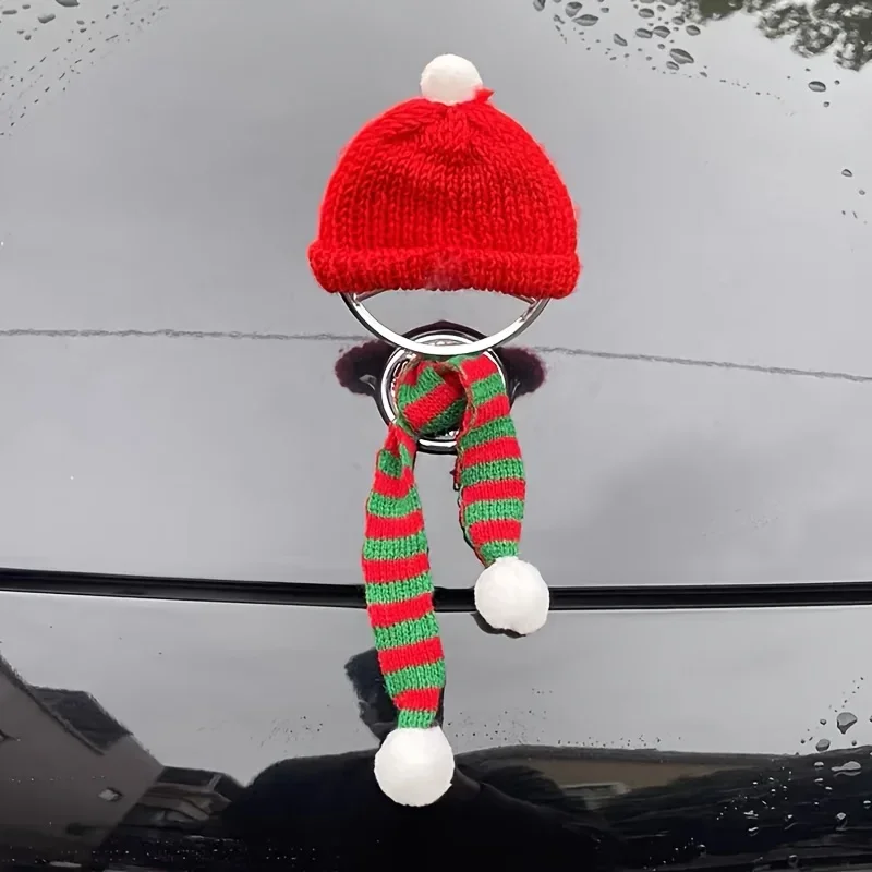 메르세데스 벤츠 C E S 클래스 W204 W212 W220 W210 W222용 자동차 후드 전면 크롬 로고 후드 레드 크리스마스 모자 장식 액세서리