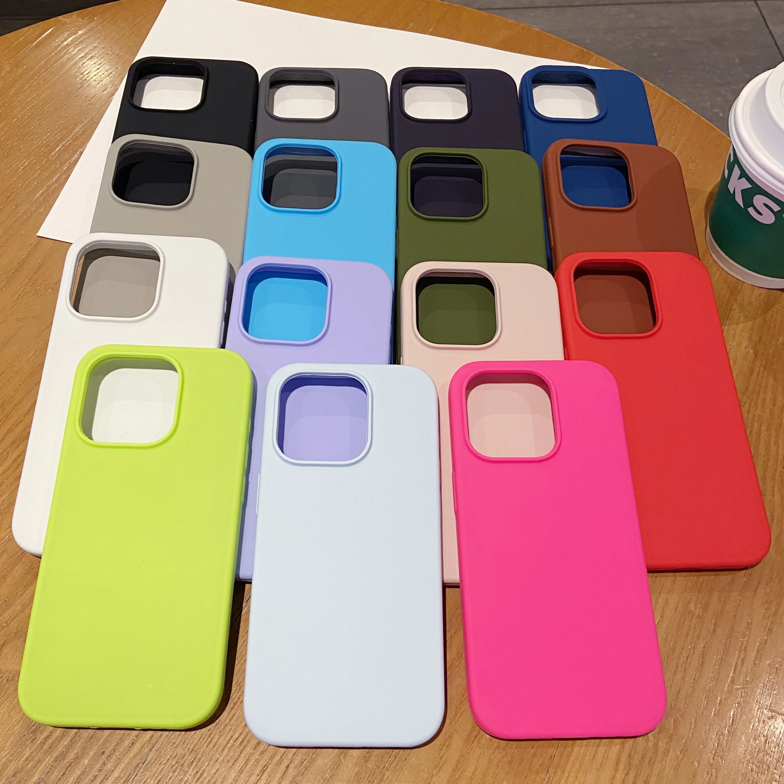 Premium Liquid Silicone Case with MagSafe Compatibility
