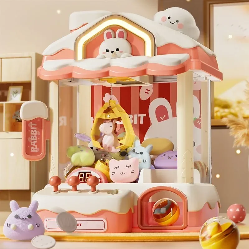 Mini Claw Machine Arcade Toy for Kids – Coin Operated Prize Crane Game 2