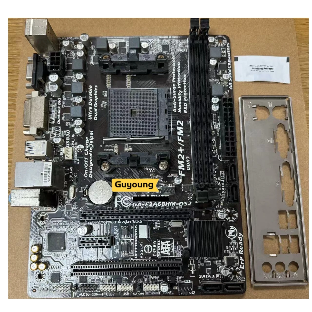 

Для Asus, для настольного компьютера GIGABYTE Φ, A88X, A68, A68HM, A55, A55M, A58, A58M, разъем FM2, FM2 +, DDR3, 64 ГБ