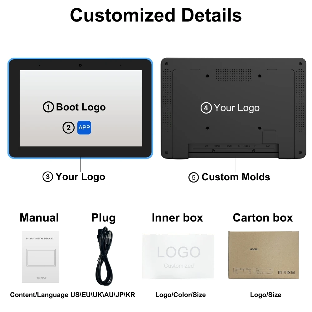 8 인치 안드로이드 NFC 벽 마운트 태블릿 POE 터치 스크린 회의실 안드로이드 11 태블릿 2+16GB 주변 Led 라이트 태블릿 PC