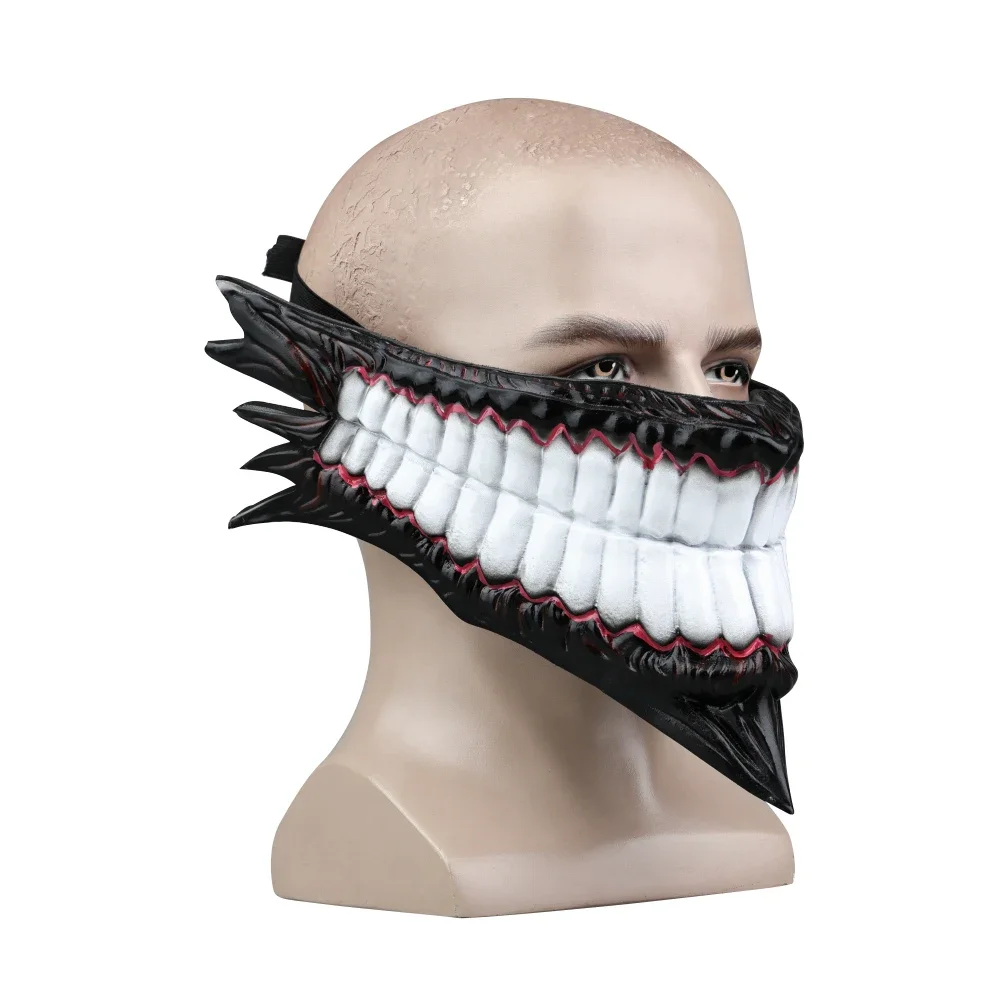 Cosplay Face Mask for Adult Halloween Masquerade Ken Takakura Okarun DAN DA DAN masquerade mask full face mask half face mask