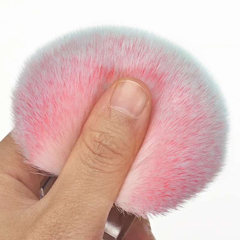 Nail Tool Dust-proof Brush Korean Fragrance Cleaning Powder Blusher Makeup Rose