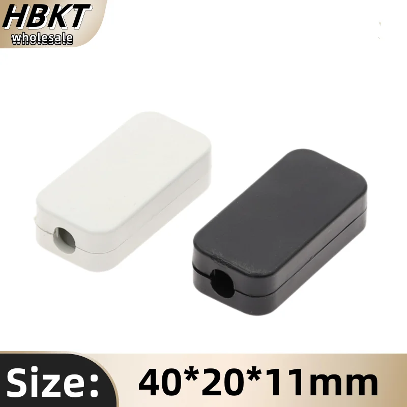 Electronical Plastic ABS DIY Junction Project Box Enclosure Case 40x20x11mm 1pcs