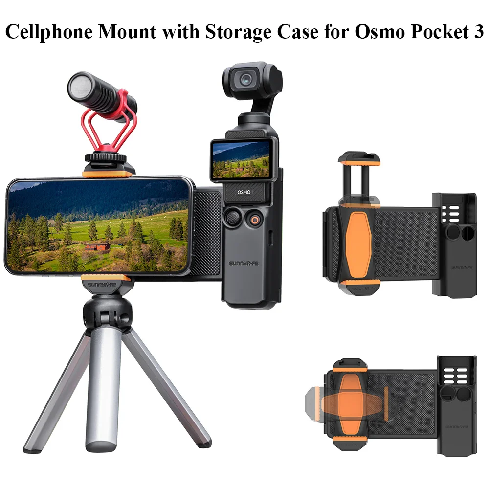 

Для карманного 3 многофункционального мобильного телефона, держатель для хранения, ручка-удлинитель, карданный подвес, аксессуары для камеры DJI Osmo Pocket 3