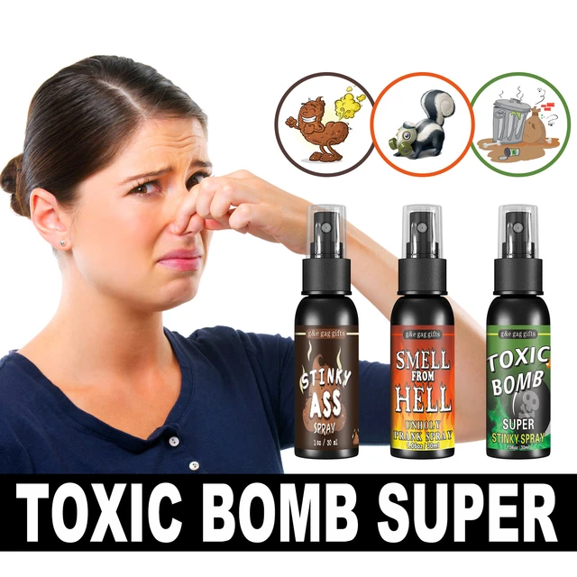 30ML - Fart Liquid Spray Prank Stink Ass Gag Smell Bomb Joke Stinky Gas USA