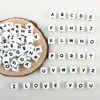 20PCS/Lot Silicone Letters Beads 12MM Baby English Alphabet Chew Bead BPA Free DIY Pacifier Chain Keychains Pen Accessories 1