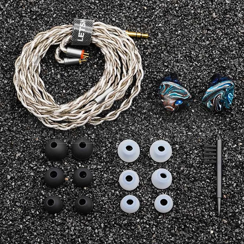 LETSHUOER X GIZAUDIO  ̾  ̾, IEM 10mm ̳ ̹,  2389 BA  ̺긮 