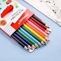 12 Colors Mini Pencil Set Short Colored Pre-Sharped Pencils for Drawing,Coloring,Shading for Kids,Students Or Children