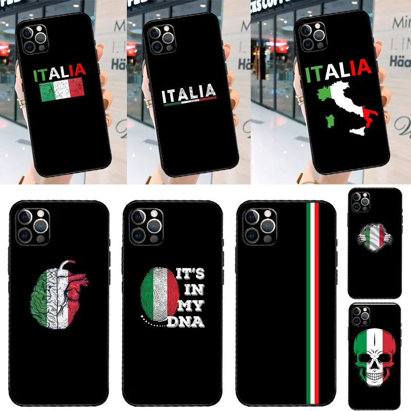 Custodia Per Telefono Con Bandiera Nazionale Italia Italia Per Iphone 14 15 Pro Max 11 12 13 Pro X Xr Xs Max 7 8 Plus Se 2022 2020 Cover Morbida