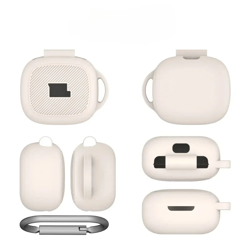 Luxurious Shockproof Earbuds Case with Keychain