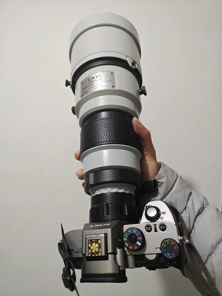 Téléobjectif F8-F32 500mm à focale fixe à focus manuel pour Olympus