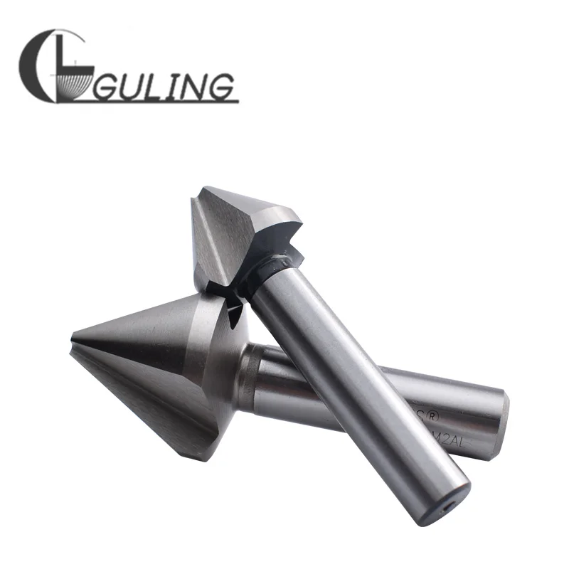 GULING 60° Three-Edged Chamfering Knife 6.3 8 10.4 12.5 16 20 25 30 31 35 40 50 60 Chamfering Artifact Deburring Dri