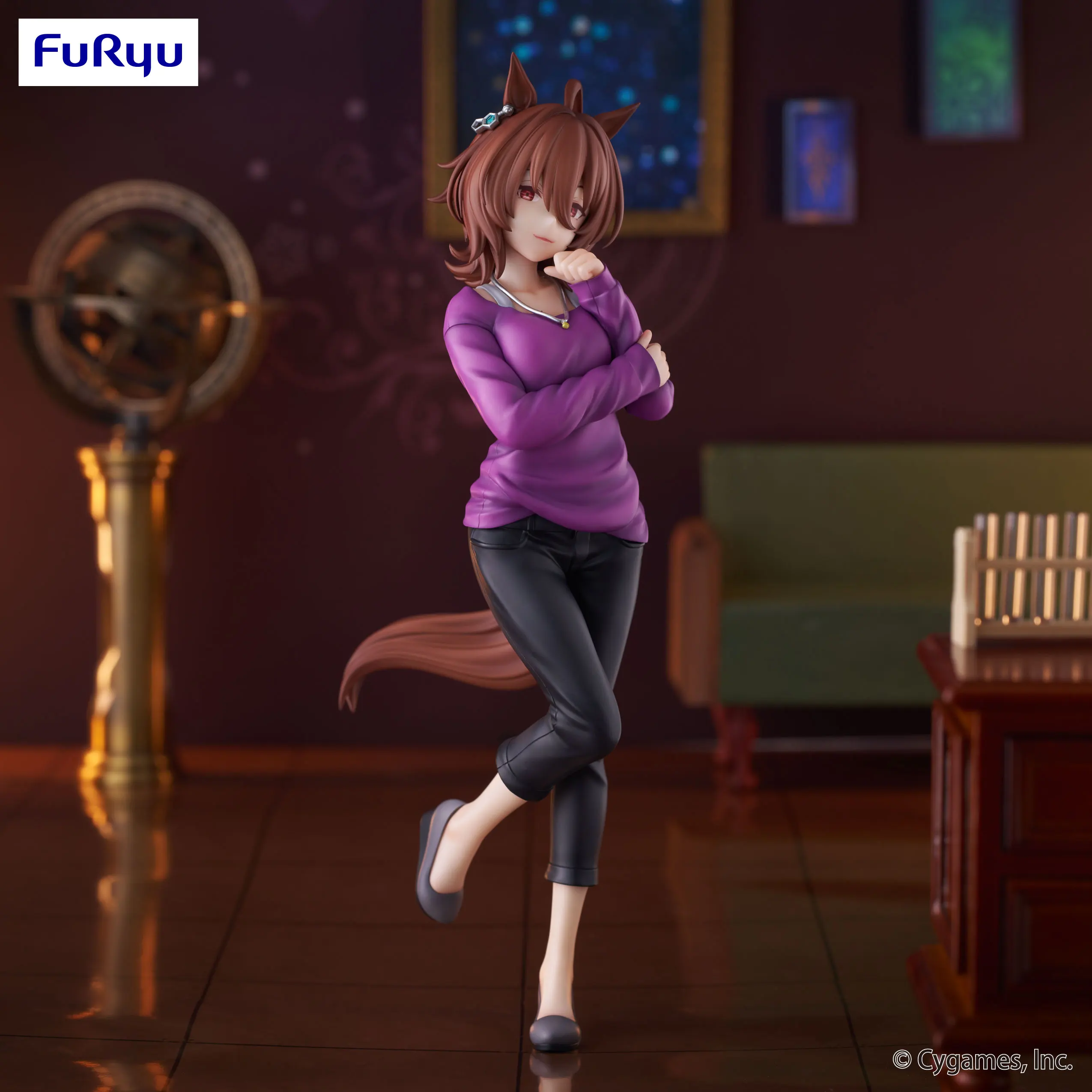 

Фигурка Furyu Umamusume Pretty Derby Trio-Try-iT, фигурка Агнесса тахиона, Оригинальные фигурки из ПВХ, коллекционные фигурки аниме, игрушки